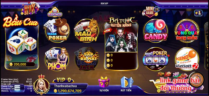 Rikvip đang là một cổng game hoạt động công khai, minh bạch trong thị trường cổng game Slot đổi thưởng