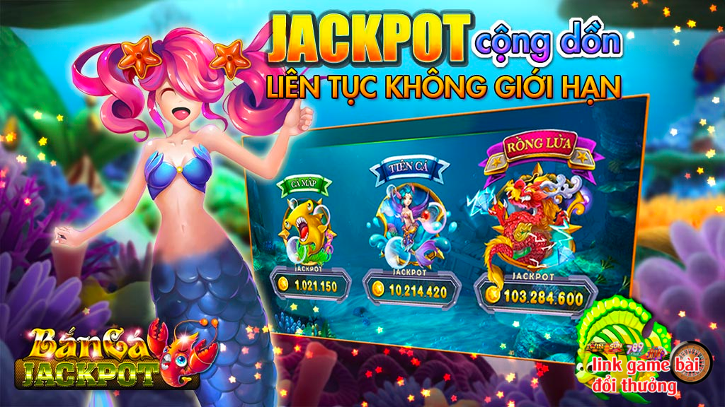 Các phòng chơi có tại cổng game Bắn cá Jackpot