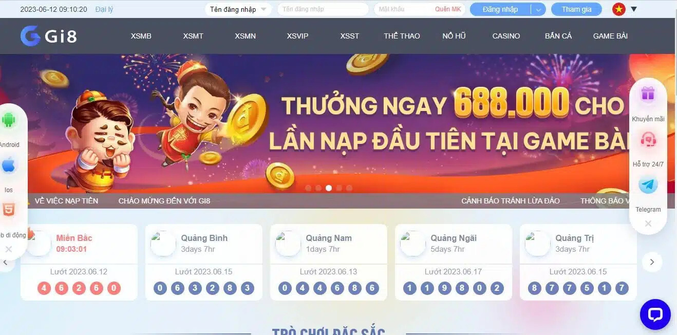 GI8 cung cấp vô vàn những sản phẩm cá cược vô cùng hấp dẫn cho người chơi