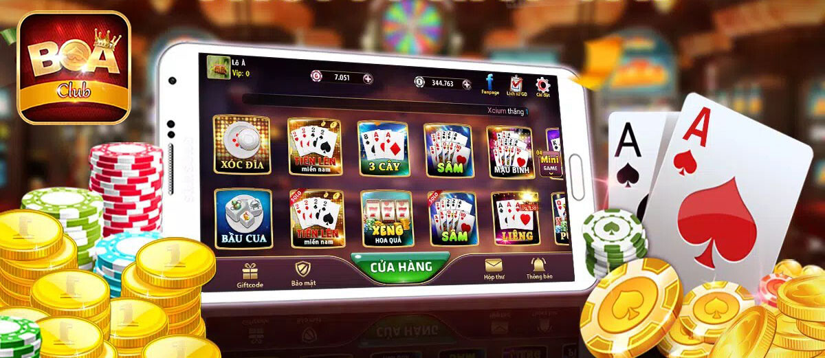 Giao diện cổng game đổi thưởng Boaclub